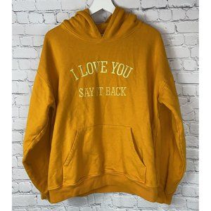 LONELY GHOST Womens' “I Love You Say It Back” Hoodie Limited Print Medium